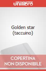 Golden star (taccuino) articolo cartoleria