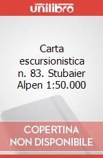 Carta escursionistica n. 83. Stubaier Alpen 1:50.000 art vari a