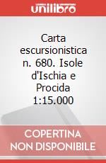Carta escursionistica n. 680. Isole d'Ischia e Procida 1:15.000 art vari a
