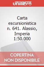 Carta escursionistica n. 641. Alassio, Imperia 1:50.000 art vari a