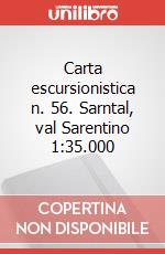 Carta escursionistica n. 56. Sarntal, val Sarentino 1:35.000 art vari a