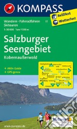 Carta escursionistica n. 17. Salzburger Seengebiet, Kobernaußerwald 1:50.000 articolo cartoleria