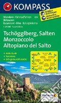 Carta escursionistica n. 055. Monzoccolo, Altopiano del Salto-Tschögglberg, Salten 1:25.000 art vari a