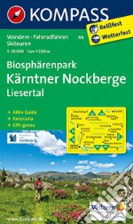Carta escursionistica n. 66. Biosphärenpark Kärntner Nockberge, Liesertal 1:50.000 articolo cartoleria