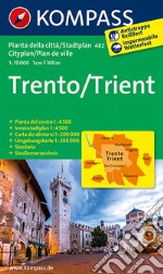 Pianta della città n. 482. Trento-Trient 1:10.000 articolo cartoleria