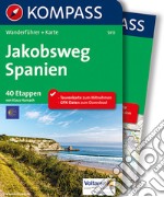 Guida escursionistica n. 5913. Jakobsweg Spanien. Con carta articolo cartoleria di Hamach Klaus