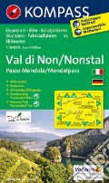 Carta escursionistica n. 95. Val di Non, Passo Mendola-Nonstal, Mendelpass 1:50.000 art vari a