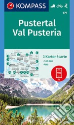 Carta escursionistica n. 671. Val Pusteria - Pustertal 1:25.000 (set di 3 carte) articolo cartoleria