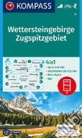 Carta escursionistica n. 5. Wettersteingebirge, Zugspitzgebiet 1:50.000 art vari a