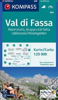 Carta escursionistica n. 686. Val di Fassa, Marmolada, Gruppo di Sella, 1:25.000 art vari a