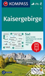 Carta escursionistica n. 9. Kaisergebirge 1:50.000 articolo cartoleria