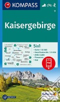 Carta escursionistica n. 9. Kaisergebirge 1:50.000 art vari a