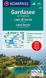 Carta escursionistica n. 697. Lago di Garda e dintorni - Gardasee und Umgebung 1:35.000 (set di 3 carte) articolo cartoleria
