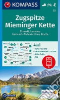 Carta escursionistica n. 25. Zugspitze, Mieminger Kette 1:50.000 art vari a