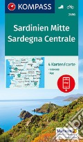 Carta escursionistica n. 2498. Sardegna Centrale 1:50.000 (set di 4 carte) art vari a