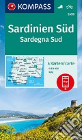 Carta escursionistica n. 2499. Sardegna Sud 1:50.000 (set di 4 carte) Ediz. italiana e tedesca art vari a