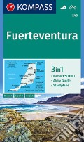 Carta escursionistica n. 240. Fuerteventura 1:50.000. Ediz. tedesca, spagnola e inglese art vari a