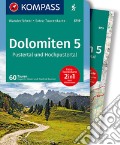 Guida escursionistica n. 5719. Dolomiten 5. Pustertal und Hochpustertal. Con carta art vari a