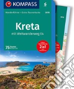 Guida escursionistica n. 5970. Kreta mit Weitwanderweg E4. Con carta articolo cartoleria di Will Michael