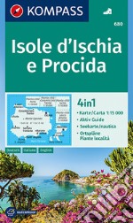 Carta escursionistica n. 680. Isole d'Ischia e Procida 1:15.000. Ediz. italiana, tedesca e inglese