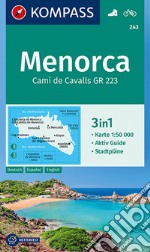Carta escursionistica n. 243. Menorca 1:50.000 articolo cartoleria