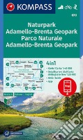 Carta escursionistica n. 070. Parco Naturale Adamello, Brenta 1:40.000. Ediz. italiana, tedesca e inglese art vari a