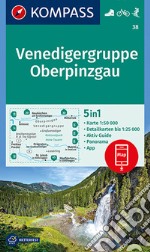 Carta escursionistica n. 38. Venedigergruppe, Oberpinzgau 1:50.000 articolo cartoleria