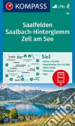 Carta escursionistica n. 30. Saalfelden, Saalbach-Hinterglemm, Zell am See 1:50.000 articolo cartoleria