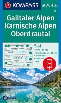 Carta escursionistica n. 60. Gailtaler Alpen, Karnische Alpen, Oberdrautal 1:50.000 art vari a