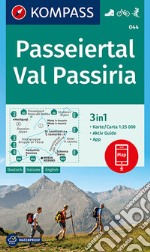 Carta escursionistica n. 044. Val Passiria 1:25.000 . Ediz. italiana, tedesca e inglese articolo cartoleria