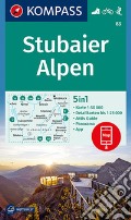 Carta escursionistica n. 83. Stubaier Alpen 1:50.000 art vari a