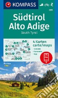 Carta escursionistica n. 699. Alto Adige-South Tyrol-Südtirol 1:50.000 (set di 4 carte) art vari a