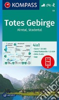 Carta escursionistica n. 19. Totes Gebirge, Almtal, Stodertal 1:50.000 art vari a