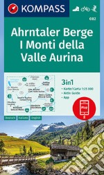 Carta escursionistica n. 082. I monti della Valle Aurina 1:25.000. Ediz. italiana, tedesca e inglese articolo cartoleria