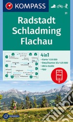 Carta escursionistica n. 31. Radstadt, Schladming, Flachau 1:50.000 articolo cartoleria