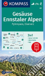 Carta escursionistica n. 69. Gesäuse, Ennstaler Alpen 1:35.000 articolo cartoleria