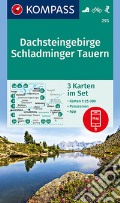 Carta escursionistica n. 293. Dachsteingebirge, Schladminger Tauern 1:25.000 (set di 3 carte) art vari a