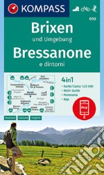 Carta escursionistica n. 050. Bressanone e dintorni 1:25.000. Ediz. italiana, tedesca e inglese articolo cartoleria