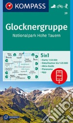 Carta escursionistica n. 39. Glocknergruppe, Nationalpark Hohe Tauern 1:50.000 articolo cartoleria