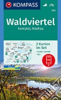 Carta escursionistica n. 203. Waldviertel, Kamptal, Wachau 1:50.000 (set di 2 carte) art vari a