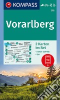 Carta escursionistica n. 292. Vorarlberg 1:50.000 (set di 2 carte) art vari a