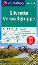 Carta escursionistica n. 41. Silvretta, Verwallgruppe 1:50.000 articolo cartoleria