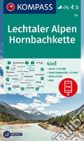 Carta escursionistica n. 24. Lechtaler Alpen, Hornbachkette 1:50.000 art vari a