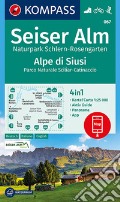 Carta escursionistica n. 067. Alpe di Siusi 1:25.000. Ediz. italiana, tedesca e inglese articolo cartoleria