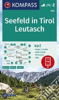 Carta escursionistica n. 026. Seefeld in Tirol, Leutasch 1:25.000. Ediz. tedesca, italiana e inglese art vari a