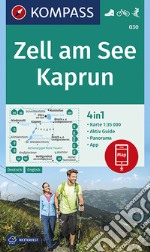 Carta escursionistica n. 030. Zell am See, Kaprun 1:35.000. Ediz. tedesca e inglese articolo cartoleria
