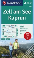 Carta escursionistica n. 030. Zell am See, Kaprun 1:35.000. Ediz. tedesca e inglese art vari a