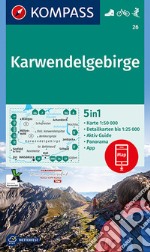 Carta escursionistica n. 26. Karwendelgebirge 1:50.000 articolo cartoleria