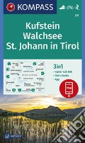 Carta escursionistica n. 09. Kufstein, St. Johann in Tirol 1:25.000 art vari a