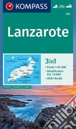 Carta escursionistica n. 241. Lanzarote 1:50.000 articolo cartoleria